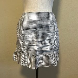 Abercrombie and Fitch Check Plaid Mini Skirt